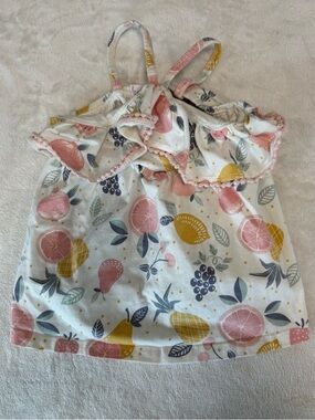Savannah 12 month fruit tank top girls summer top